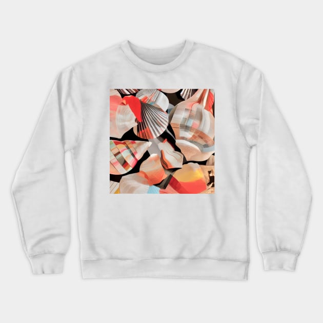 Seashell Medley Crewneck Sweatshirt by DANAROPER